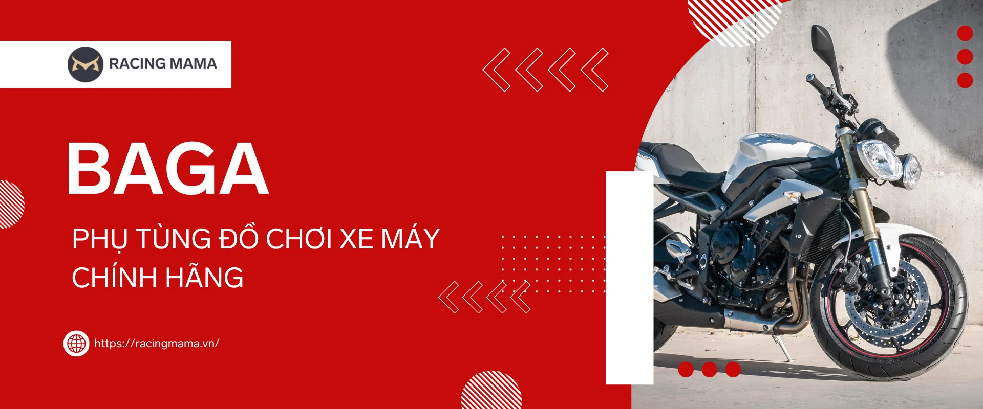 Racing mama- Phụ tùng đồ chơi xe máy chính hãng
