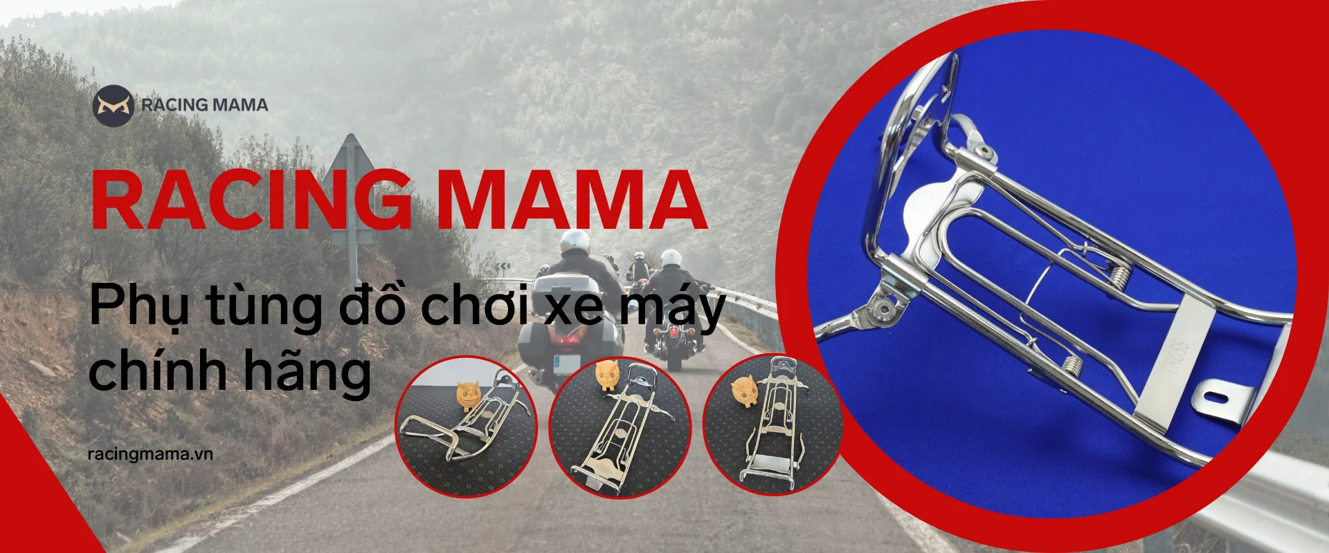 Racing mama Phụ tùng đồ chơi xe máy chính hãng