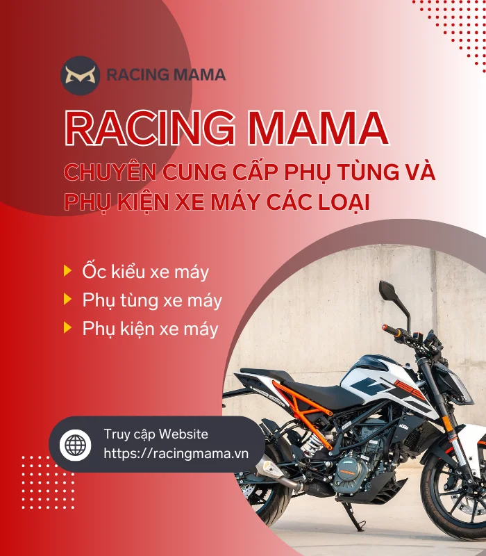 Racing mama- Phụ tùng đồ chơi xe máy chính hãng